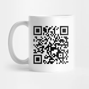 trump dancing qr code Mug